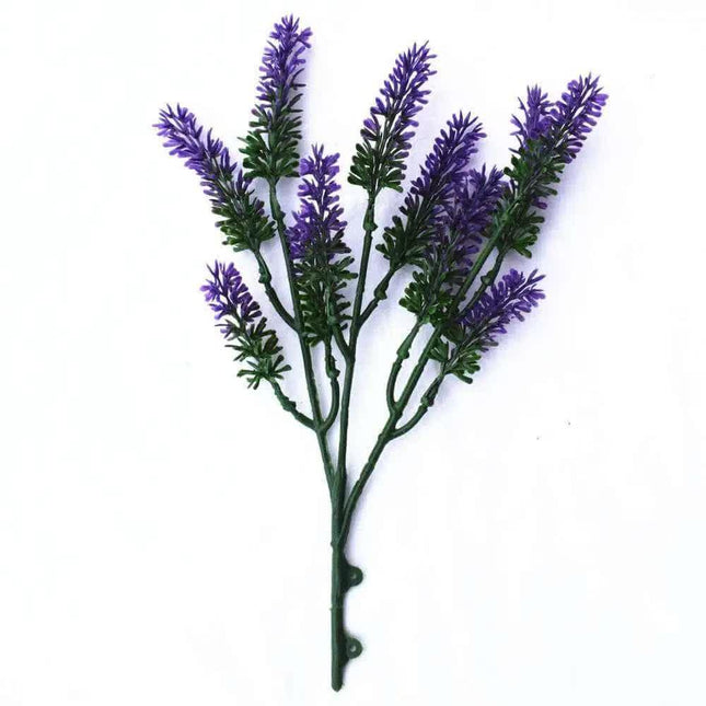 Small Artificial Lavender Stem / Wall Plant UV Resistant 26cm.