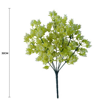 White Snowball Stem UV Resistant 32cm.