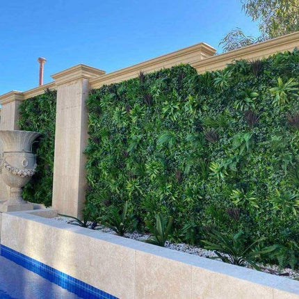 Coastal Greenery Vertical Garden / Green Wall UV Resistant 100cm X 100cm.