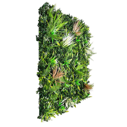 Wild Tropics Vertical Garden / Green Wall UV Resistant 100cm X 100cm.