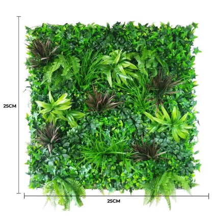 Coastal Greenery UV Stabilised Vertical Garden Wall SAMPLE.
