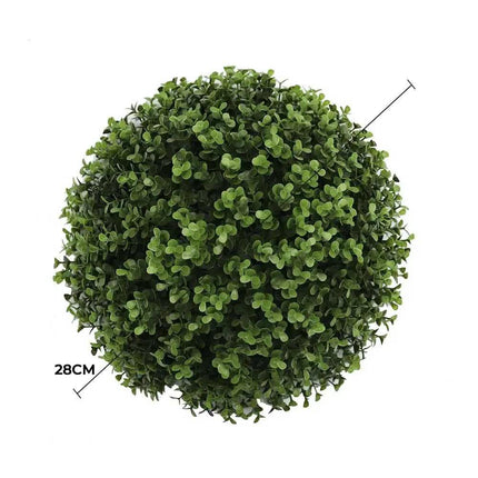 Medium Artificial Topiary Ball Natural Buxus 28cm.