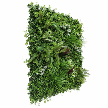 Luxury Vista Green Recycled Vertical Garden / Green Wall UV Resistant 100cm X 100cm.