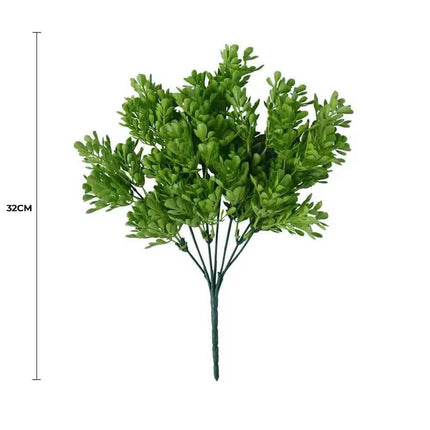 Vivid Green Wide Eucalyptus Plant 32cm UV Resistant.