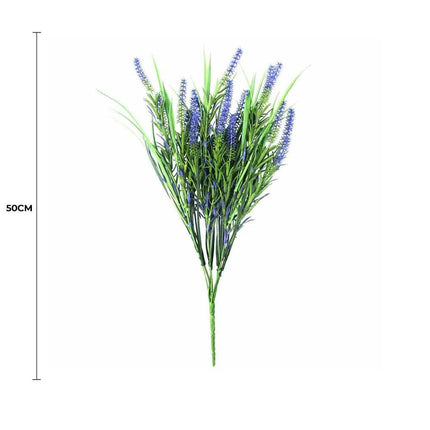 Long Stem Purple Lavender Plant 50cm UV Resistant.