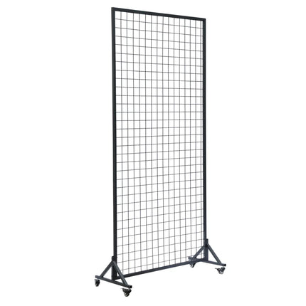 Versatile and Premium Flower Wall Stand / Portable Event Screen with Wheels 2m x 1m.