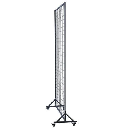 Versatile and Premium Flower Wall Stand / Portable Event Screen with Wheels 2m x 1m.