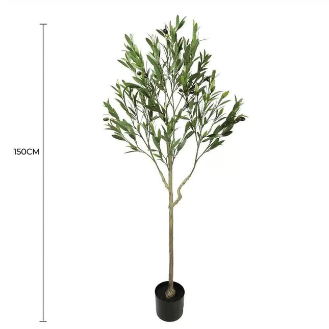 Nearly Natural Artificial Olive Tree UV Resistant 150cm.