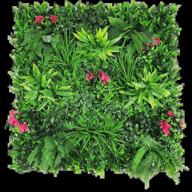 Flowering Lilac Vertical Garden / Green Wall UV Resistant Sample.