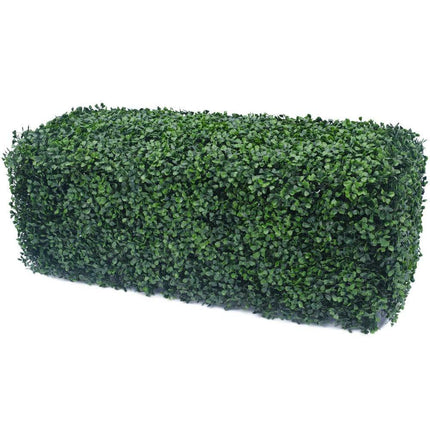 Portable Boxwood Hedge UV Resistant 25cm High 100cm Long.