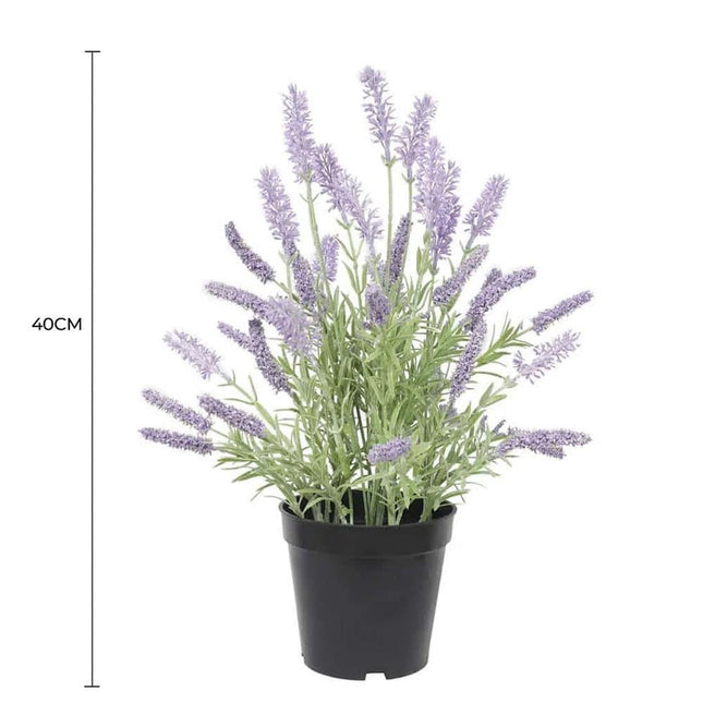 Artificial Lavender Plant 40cm.