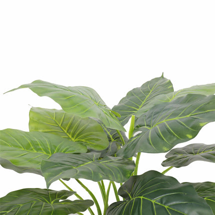 Artificial Potted Taro Plant / Elephant Ear 70cm.