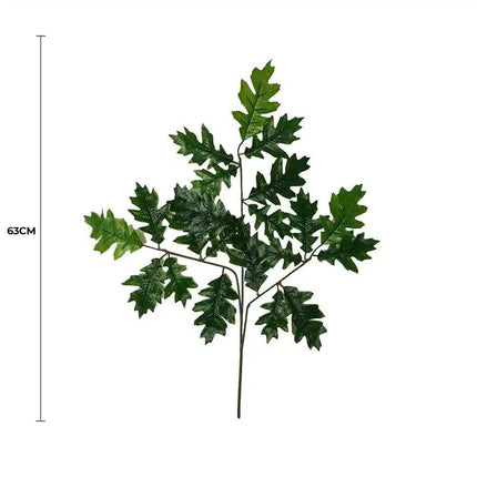 Artificial Oak Leaves (Faux Plant Leaves) 63cm.
