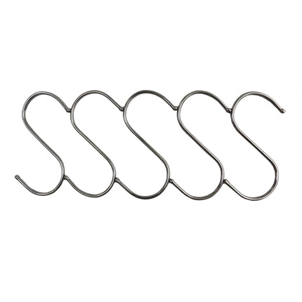 Stainless Steel Hanging S Hooks 12cm X 6cm 25 Pieces.