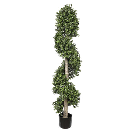 Artificial Topiary Spiral Tree 150cm UV Resistant.