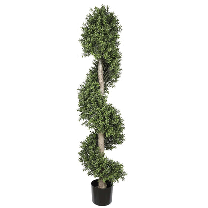Artificial Topiary Spiral Tree 150cm UV Resistant.