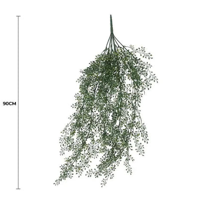 Artificial Hanging Jade Leaf Vine UV Resistant 90cm.