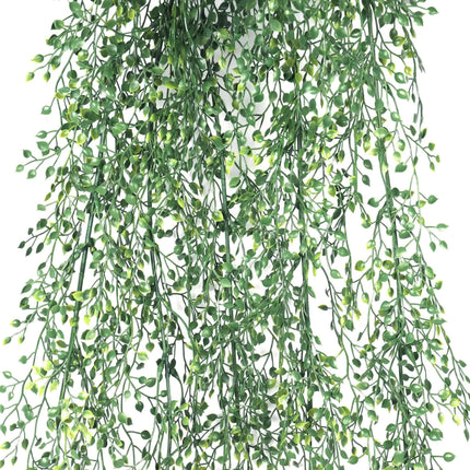 Artificial Hanging Jade Leaf Vine UV Resistant 90cm.