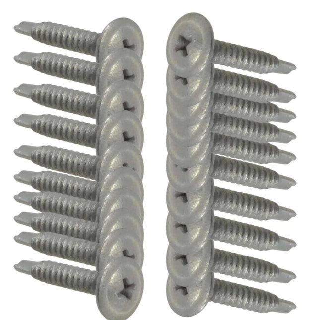 Cement Sheet & Blueboard Green Wall Screws 20pc.