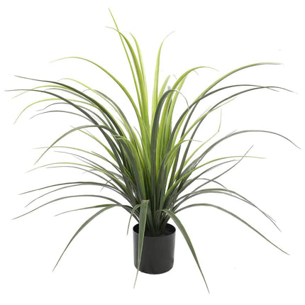 Potted Artificial Long Grass (Yucca Grass) 75cm UV Resistant.
