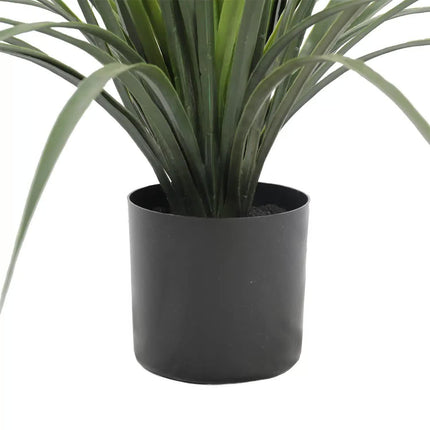 Potted Artificial Long Grass (Yucca Grass) 75cm UV Resistant.
