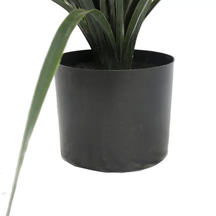 Potted Artificial Long Grass (Yucca Grass) 115cm UV Resistant.