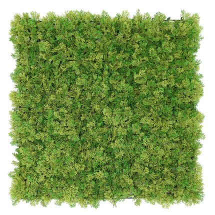 Nearly Natural Two-tone Moss Panel UV Resistant 100cm x 100cm (Back Order Only).