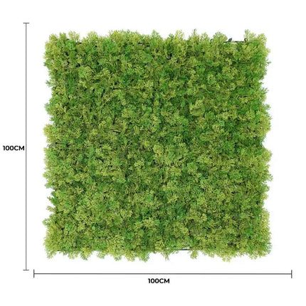 Nearly Natural Two-tone Moss Panel UV Resistant 100cm x 100cm (Back Order Only).