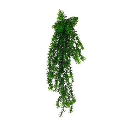 Artificial Hanging Willow Leaf Garland Bush UV Resistant and Fire Rated 18cm x 76cm.