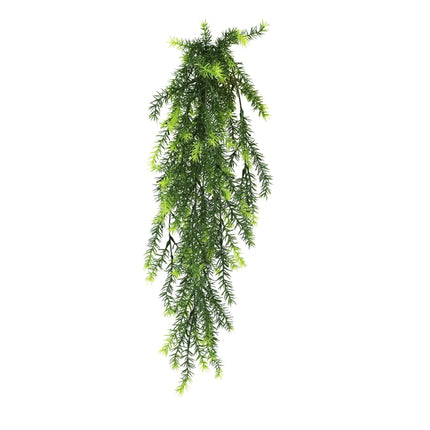 Artificial Hanging Cedar Vine Garland Bush UV Resistant and Fire Rated 20cm x 76cm.