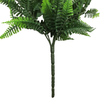 Artificial Hanging Fern Garland Bush UV Resistant and Fire Rated 18cm x 76cm.