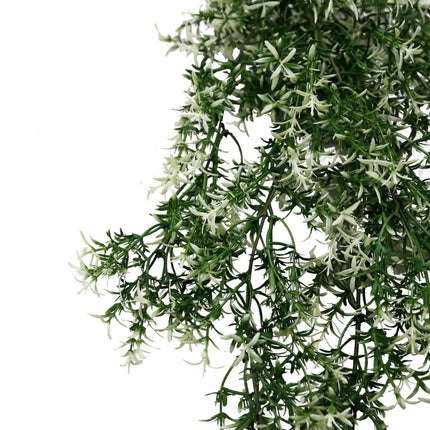 Artificial Hanging Star Jasmine Vine UV Resistant and Fire Rated 20cm x 76cm.