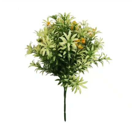 Artificial Dwarf Japanese Golden Yew UV Resistant 27cm.