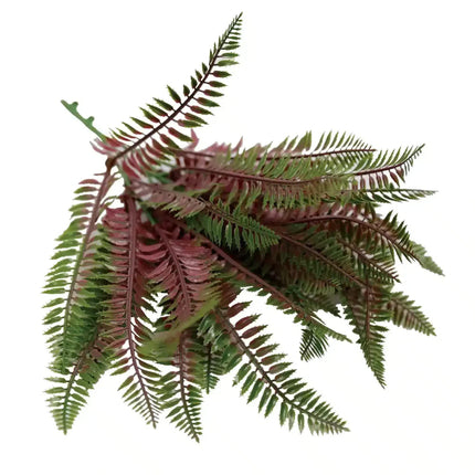 Artificial Royal Purple Fern Stem UV Resistant 33cm.