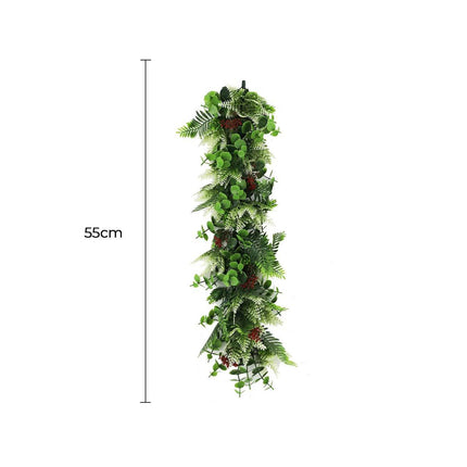 Artificial Extendable Hanging Flowering Cedar Vine UV Resistant 55cm.