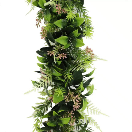 Artificial Extendable Hanging Flowering Cedar Vine UV Resistant 55cm.