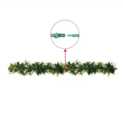 Artificial Extendable Hanging Flowering Cedar Vine UV Resistant 55cm.