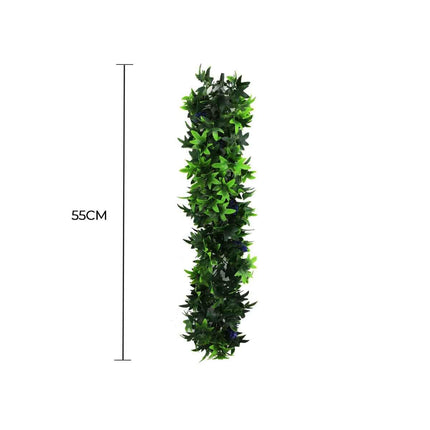 Artificial Extendable Hanging Bright Green Ivy Bushy Vine UV Resistant 55cm.