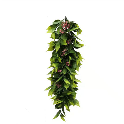 Artificial Extendable Hanging Flowering Pepperberry Garland UV Resistant 55cm.