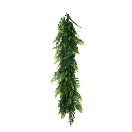 Artificial Extendable Hanging Bracken Fern Garland UV Resistant 55cm.