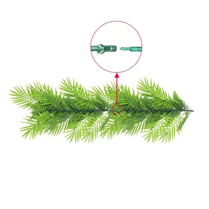 Artificial Extendable Hanging Tropical Palm and Fern Vine 55cm UV Resistant.