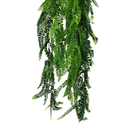 Artificial Hanging Fern Basket UV Resistant 35cm x 125cm.