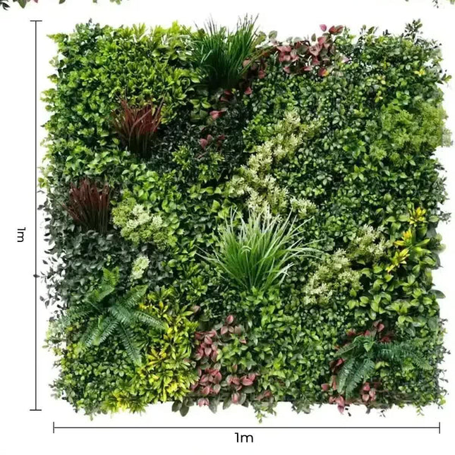 [Draft] Luxury Triptych Vertical Garden / Living Wall Set 3 of Pieces 1m x 1m (3 SQM Set) UV Resistant.