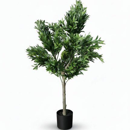 Premium Artificial Olive Tree 130cm UV Resistant.