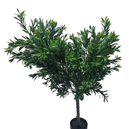 Premium Artificial Olive Tree 130cm UV Resistant.