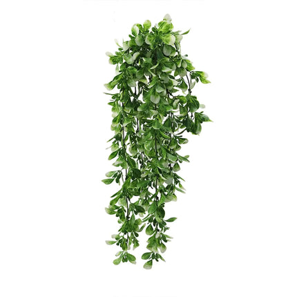 Artificial Mixed Green & White Hanging Jasmine 73cm UV Resistant.