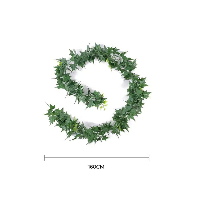 Lifelike Hanging Ivy Garland 160cm UV Resistant Interconnectable.