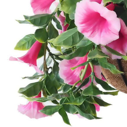 Artificial Petunia Hanging Basket UV Resistant 28cm.