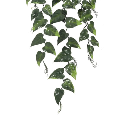 Hanging Artificial Pothos / Philodendron Plant UV Resistant 85cm.