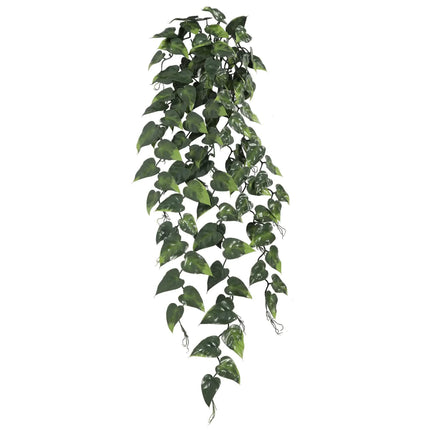 Hanging Artificial Pothos / Philodendron Plant UV Resistant 85cm.
